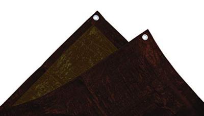 TECH IT ! B&acirc;che de protection en pe rectangulaire 150 x 600 cm marron 