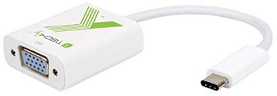 IC INTRACOM Techly C&acirc;ble convertisseur adaptateur USB 3.1&nbsp;type C M vers VGA F