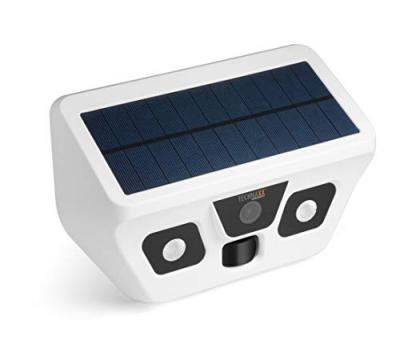 TECHNAXX  Cam&eacute;ra d'ext&eacute;rieur solaire FullHD avec &eacute;clairage LED TX-156
