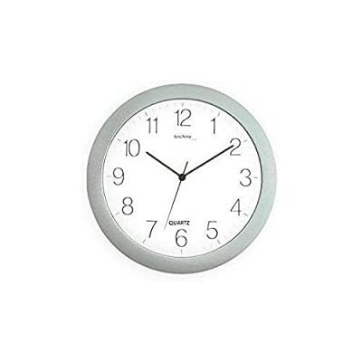 Technoline WT 7000 Horloge Murale &agrave; Quartz Titane &Oslash; 30 cm