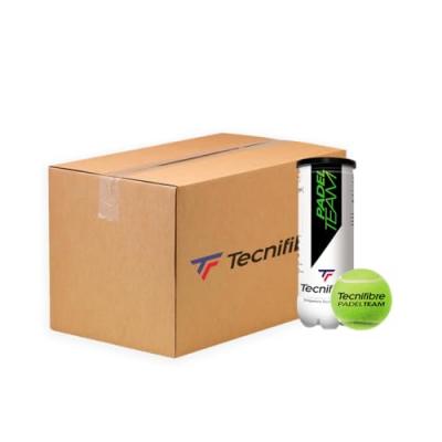 TECNIFIBRE  Tour Padel Balls Box Vert 24 Tubes