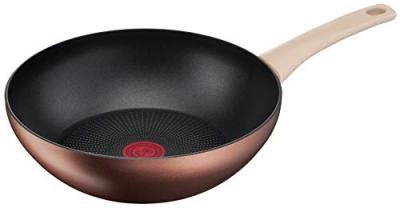  Tefal g2541902 poele wok 28 cm eco-respect - antiadh&eacute;sive - induction