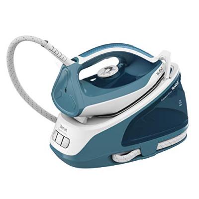 TEFAL  centrale vapeur sv6131 espress easy centrale vapeur, bleu/blanc