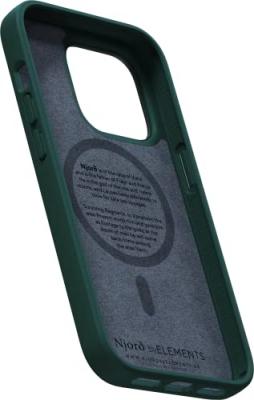 NJORD BYELEMENTS Coque MagSafe en cuir de saumon NJORD iPhone 14 Pro