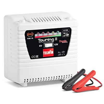TELWIN Chargeur de batterie touring 11  - volt 6-12 ah 15-25-30-55