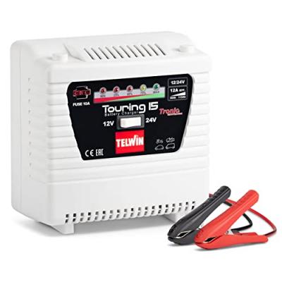 TELWIN Petit chargeur 12/24 v pour batteries au plomb  touring 15
