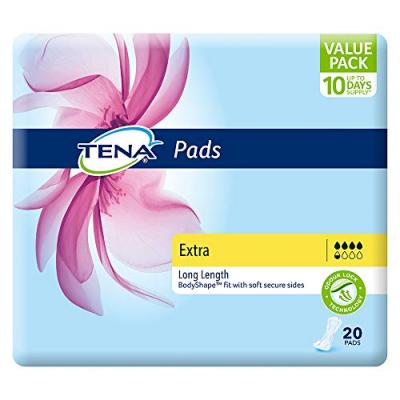 TENA Pannolino sagomato femminile a tripla protezione  Lady - Extra