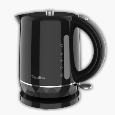 TERRAILLON Diamant - bouilloire &eacute;lectrique noir