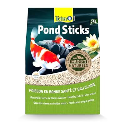 TETRA  - Aliments complets pour poissons de bassin Pond sticks 25L