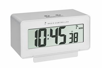 TFA  Dostmann 60.2544.02 Radio Alarm Clock Blanc
