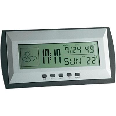 TFA  Dostmann 35.1065 Station m&eacute;t&eacute;o num&eacute;rique Argent/Gris