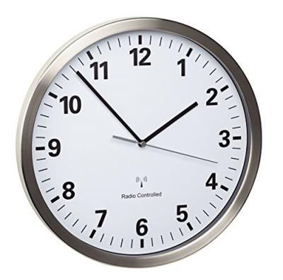 Tfa Dostmann 60.3523.02 Radio Controlled Clock Argent&eacute;