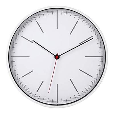 Dostmann 60.3049.02 &agrave; quartz Horloge murale 280 mm x 280 mm x 37 mm blanc