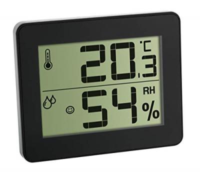TFA DOSTMANN Thermo-hygrom&egrave;tre  30.5027.01 noir X45430
