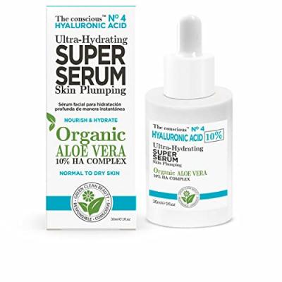 THE CONSCIOUS Hyaluronic Acid ultra-hydrating super serum organic aloe vera 30 ml