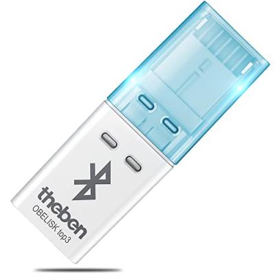 THEBEN Carte m&eacute;moire Bluetooth Obelisk Top 3 - Blanc & bleu