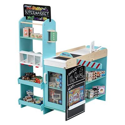 KLEIN TOYS Supermarch&eacute; en bois avec accessoires