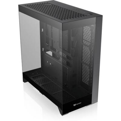 THERMALTAKE Bo&icirc;tier moyen  CTE E550 TG avec connecteur cach&eacute; - Noir