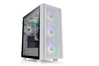 THERMALTAKE  h570 tg argb snow cristal templado usb 3.0