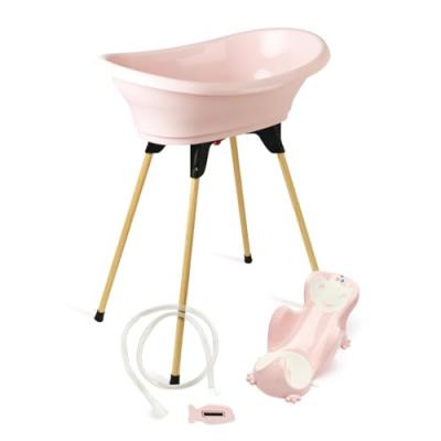 THERMOBABY Pack baignoire  VASCO 5 en 1 Rose poudre - Fabriqu&eacute; en France