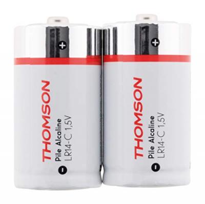 THOMSON Pack 2 piles alcalines LR14 C 1,5 V - 