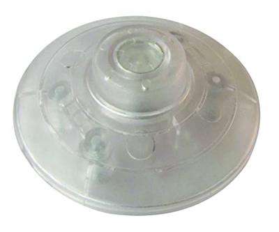 TIBELEC Interrupteur poussoir plastique blanc unipolaire 2A 250V