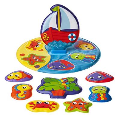 TIGEX  Puzzle de bain L&rsquo;&icirc;le Flottante
