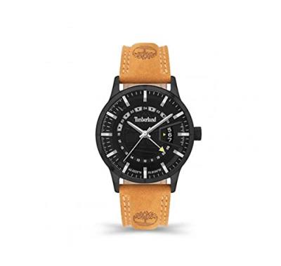 TIMBERLAND Montre Homme  - TDWGB2201504 Bracelet Cuir Beige
