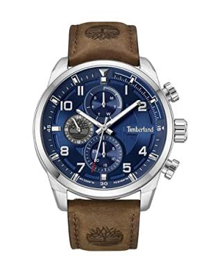 TIMBERLAND Montre Homme  - TDWGF2201106 Bracelet Cuir Marron