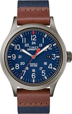 TIMEX  Homme Analogique classique Quartz Montre avec Bracelet en Tissu TW4B14100