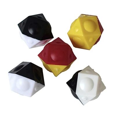 CARROM ART TIPP-KICK - Jeu de foot : Blister de 5 ballons