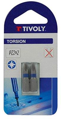 TIVOLY Embout de vissage torsion pour vis pozidriv n&deg;3 - 