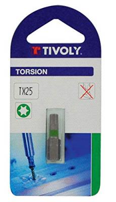 TIVOLY Embout de vissage - Bi-torsion T30 - Vis Torx 25 mm - 