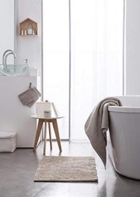 TODAY  serviettes de Toilette 100% Coton, Beige, 90x50 cm