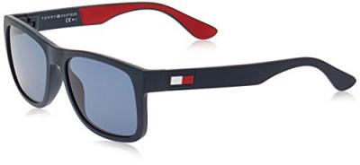 TOMMY HILFIGER Lunettes de soleil  Th 1556/s col. 8ru/ku Hommes Carr&eacute; Bleu