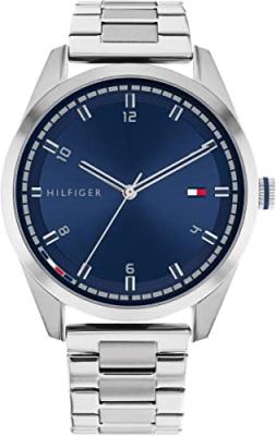 TOMMY HILFIGER  Montre Argent Analogique Hommes Griffin 1710455