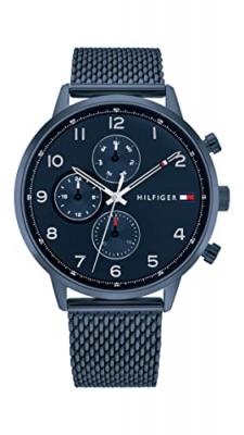 TOMMY HILFIGER MONTRES Montre Homme Tommy Hilfiger - 1791990 Bracelet Acier Bleu