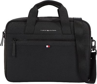 TOMMY HILFIGER Sac d'ordinateur Essential Noir 