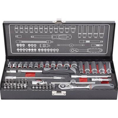 TOOLCRAFT Coffret de vissage -  - 45 pi&egrave;ces 6,3 mm (1/4"")