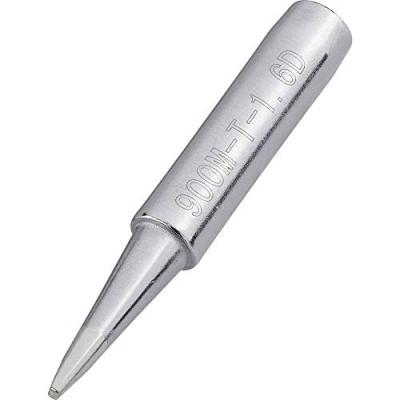 TOOLCRAFT Panne de fer &agrave; souder forme de burin Taille de la panne 1.6 mm Longueur de la panne 17 mm Contenu