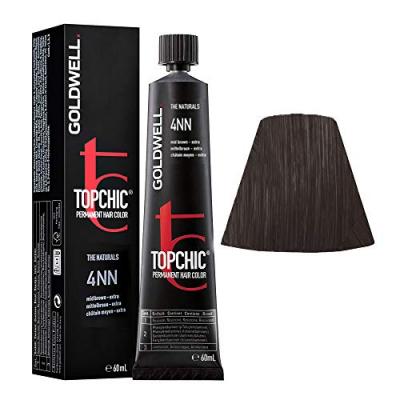 GOLDWELL  Topchic Permanent Hair Color brun moyen ex Tube 60 ml