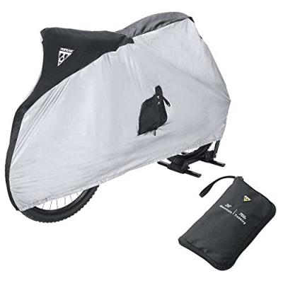 TOPEAK  Bike Cover Mountain Housse pour v&eacute;lo Mixte Adulte, Noir/Argent