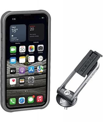 TOPEAK Support et protection smartphone  ridecase apple iphone 13 noir