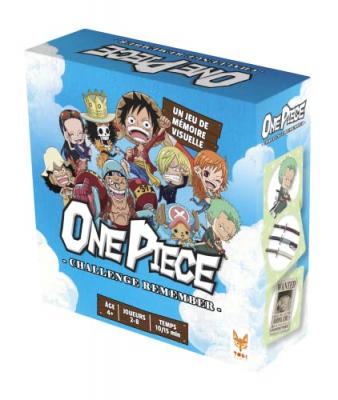 TOPIGAMES Jeu De Societe - One Piece - Remember Challenge