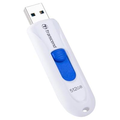TRANSCEND  JetFlash 790 TS512GJF790W Cl&eacute; USB 3.1 Gen 1 Blanc 512 Go