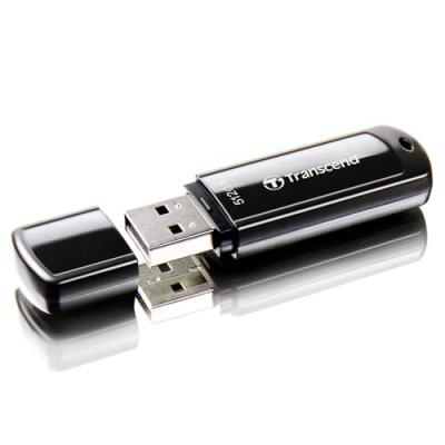 TRANSCEND  Cl&eacute; USB JetFlash 700 USB 3.1 Gen 1 Noir 512Go - TS512GJF700