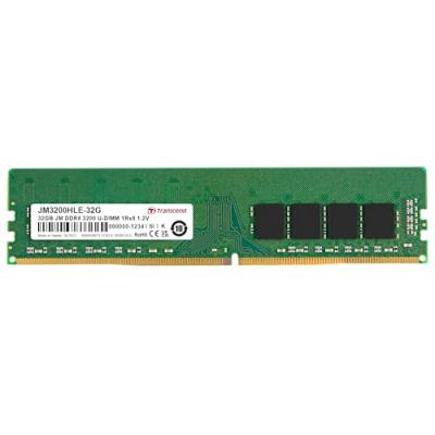 TRANSCEND  JetRAM - 32 Go - DDR4 -DIMM 288 broches - 3200 MHz - CL22