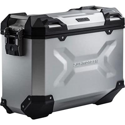SW MOTECH Trax ADV M SW-MOTECH Side Case. Aluminum. 37 L. Left. Silver