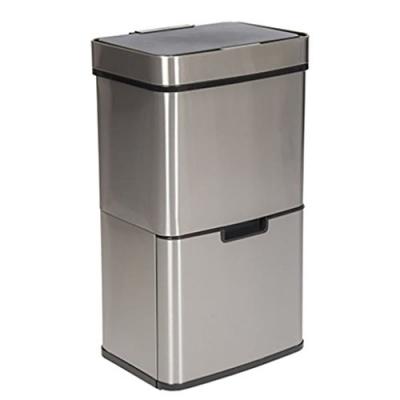 TREBS  Poubelle &agrave; capteur 65 L 99347