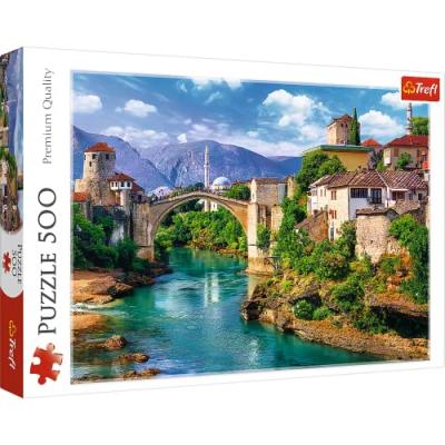 TREFL Puzzle Vieux Pont &agrave; Mostar, Bosnie Herz&eacute;govine 